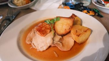 Roast Pork - The Three Chimneys, Biddenden in Ashford, Kent