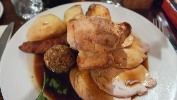 Roast Turkey - The White Rock Inn, Sevenoaks in Kent