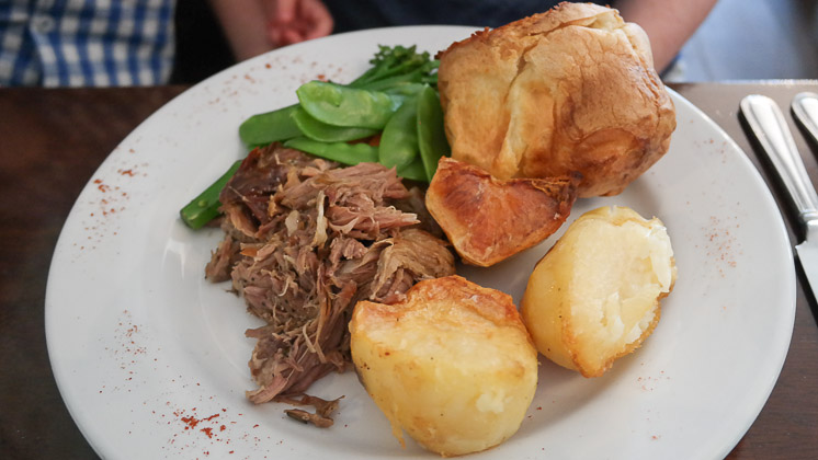 Slow Cooked Lamb - The Rose and Crown, Pluckley, Kent
