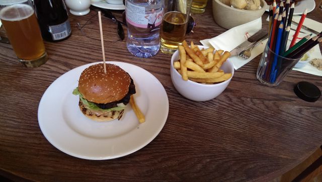 Sophies Steakhouse, Covent Garden in London - Classic Burger