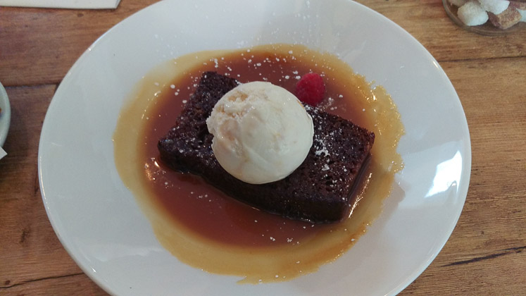 Sticky Toffee Pudding - The Poacher & Partridge, Tudeley in Tonbridge, Kent