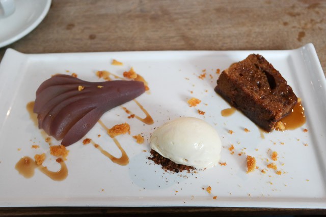 Sticky Toffee and Poached Pear - Deesons, Canterbury