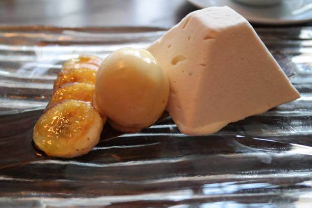 The Anchor in Ripley, Woking - Banana Parfait & Passionfruit Sorbet