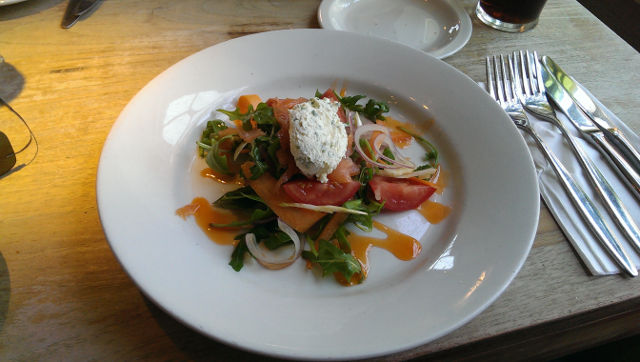 The Bell Inn, Godstone, Surrey - Salmon Starter