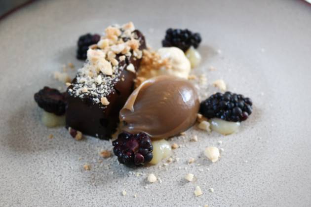 The Bunk Inn, Curridge nr Newbury - Chocolate Terrrine