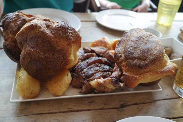 The Coal Shed, Brighton - Roast Beef, Roast Potatoes and Yorkshire