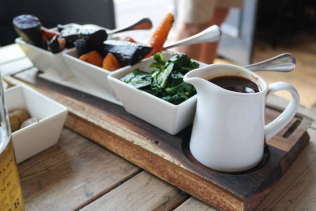 The Coal Shed, Brighton - Vegetable Selection