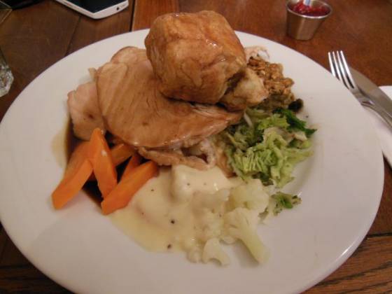 The Fox in Keston, Bromley - Roast Turkey The Fox in Keston, Bromley - Roast Turkey