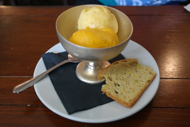 The George & Dragon, Chipstead in Sevenoaks - Mango and Blood Orange Sorbet