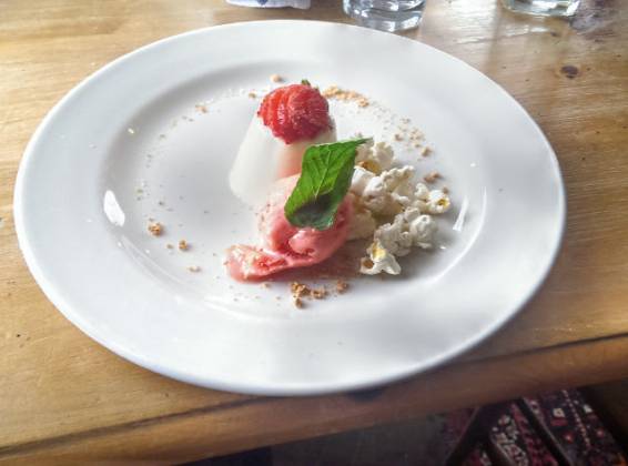 The Pearson Arms, Whitstable - panna cotta