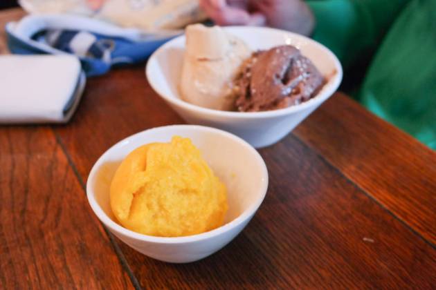 The Rosendale in West Dulwich, London - Ice Cream and Sorbet dessert