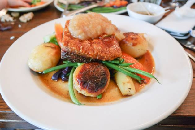 The Rosendale in West Dulwich, London - Roast Pork Belly