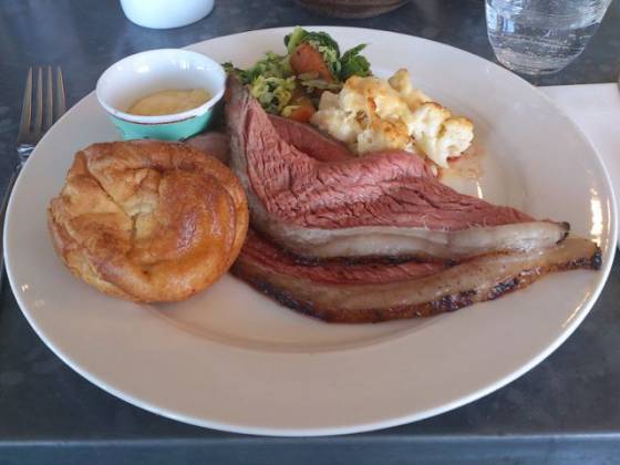 The Swan At The Globe, London - Roast Beef The Swan At The Globe, London - Roast Beef