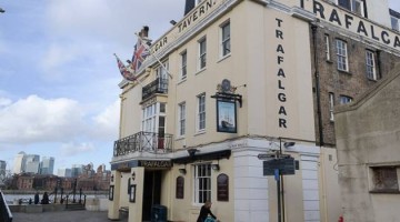 The Trafalgar Tavern, Greenwich in London