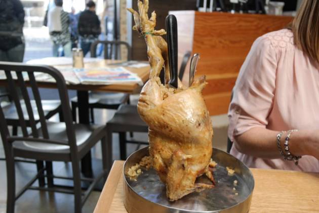 The Tramshed, Shoreditch - Beer Can Roast Chicken