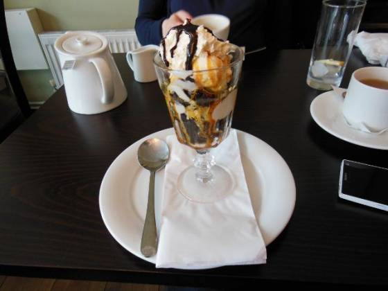 The Tudor Kitchen, Sidcup in Bexley, Kent - Brownie Sundae
