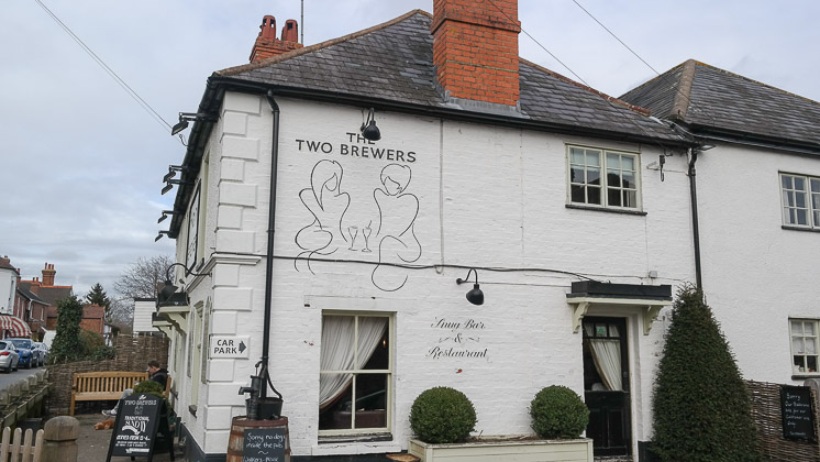 The Two Brewers in Shoreham near Sevenoaks, Kent