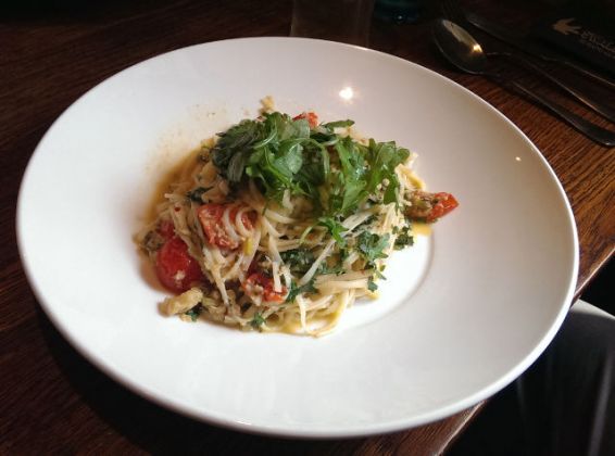 The Vineyard, Lamberhurst in Tunbridge Wells - Crab Linguine