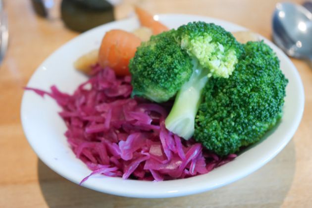 The White Cliffs, Dover, Kent - Vegetables Dish