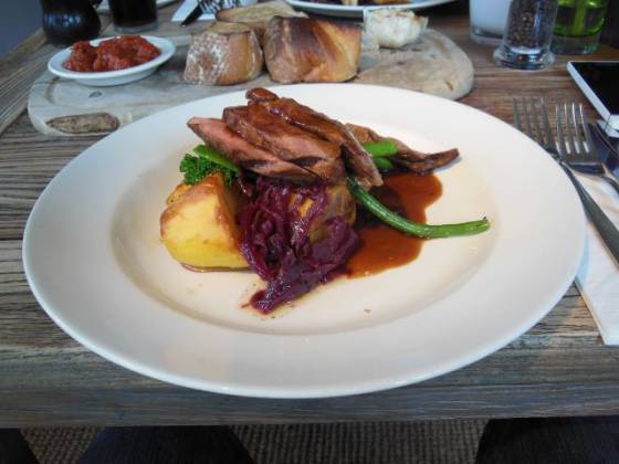 The White Hart in Brasted - Roast Lamb The White Hart in Brasted - Roast Lamb