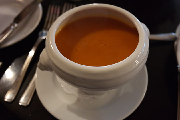 Tomato and Basil Soup - Hotel du Vin, Brighton
