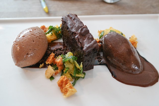 Trio of Chocolate Dessert - Deesons in Canterbury, Kent