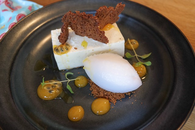 Vanilla Cheesecake - The Kentish Hare, Bidborough, Royal Tunbridge Wells, Kent