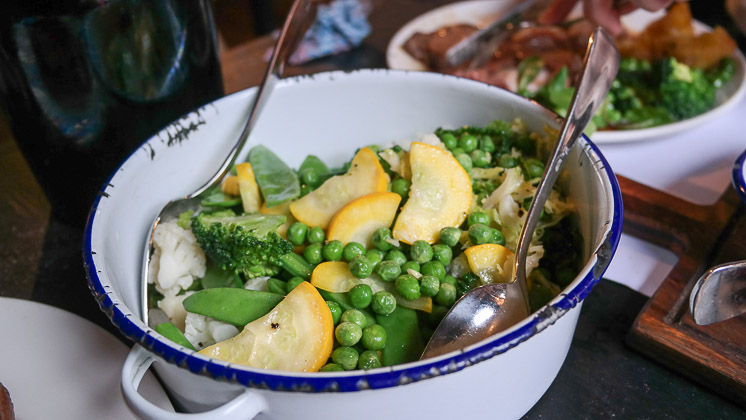 Vegetable Selection - Bel and Dragon in Kingsclear, Newbury