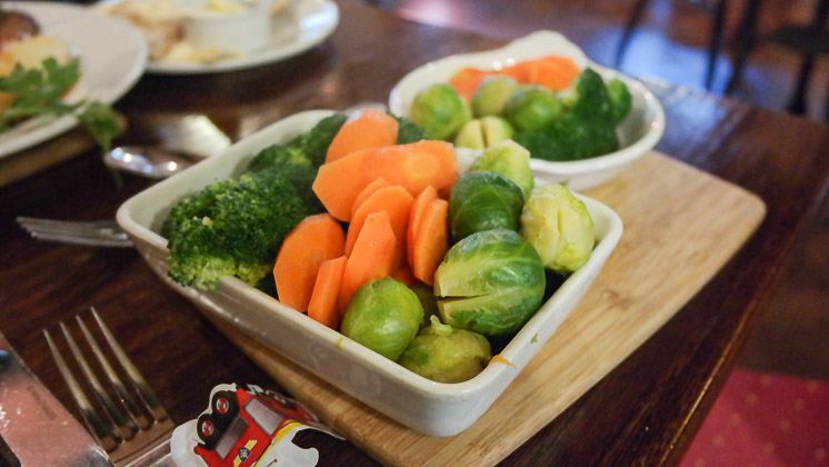 Vegetable Selection - The White Rock Inn, Sevenoaks in Kent