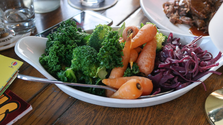 Vegetable Selection - The Windmill in Sevenoaks Weald, Kent
