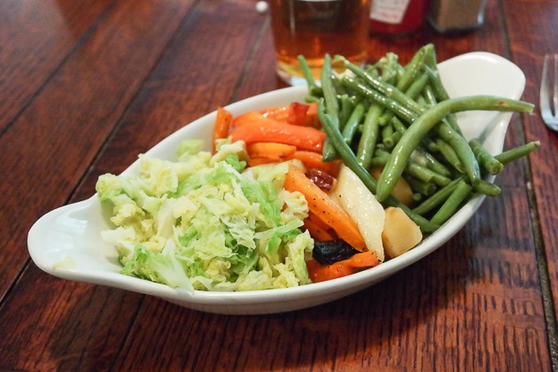 Vegetable dish - The Bricklayers Arms in Bromley, Kent