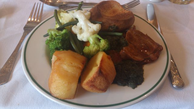 Bickley Manor Hotel, Bickley - Roast Lamb Bickley Manor Hotel, Bickley - Roast Lamb