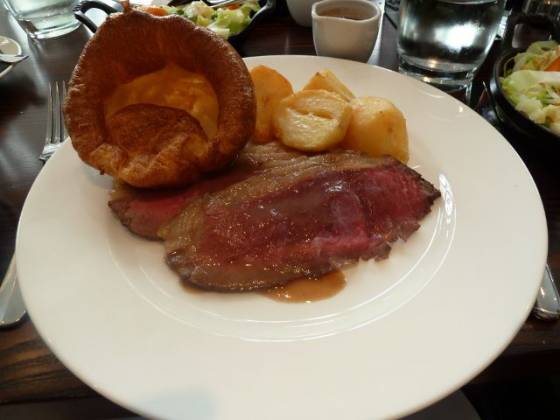 Chiswell Street Dining Rooms, Islington - Roast Beef Chiswell Street Dining Rooms, Islington - Roast Beef