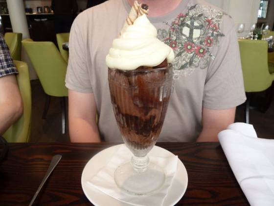 Chiswell Street Dining Rooms, Islington - Ice Cream Sundae Chiswell Street Dining Rooms, Islington - Ice Cream Sundae