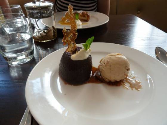 Chiswell Street Dining Rooms, Islington - Sticky Toffee Pudding Chiswell Street Dining Rooms, Islington - Sticky Toffee Pudding