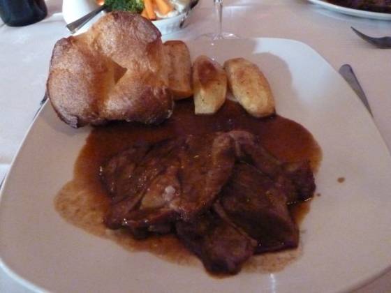 Foxes Restaurant, Chislehurst - Roast Lamb Foxes Restaurant, Chislehurst - Roast Lamb