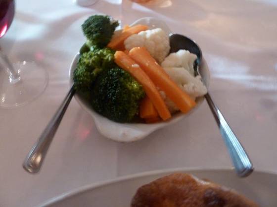 Foxes Restaurant, Chislehurst - Vegetable Dish Foxes Restaurant, Chislehurst - Vegetable Dish