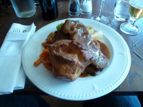 The Bull Hotel Roast Beef Meal image