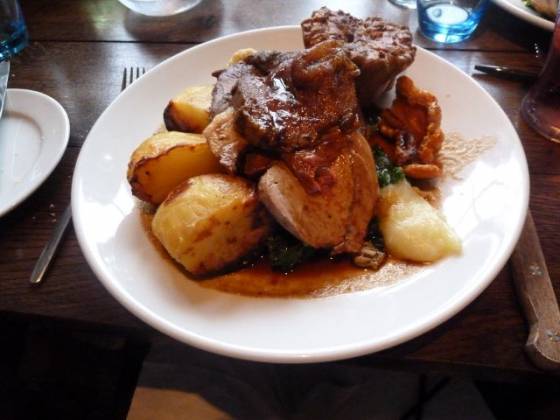 The Farmhouse in West Malling - 3 Roast Meat Platter The Farmhouse in West Malling - 3 Roast Meat Platter