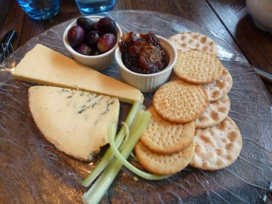 The Farmhouse in West Malling - cheese board The Farmhouse, West Malling - cheese board