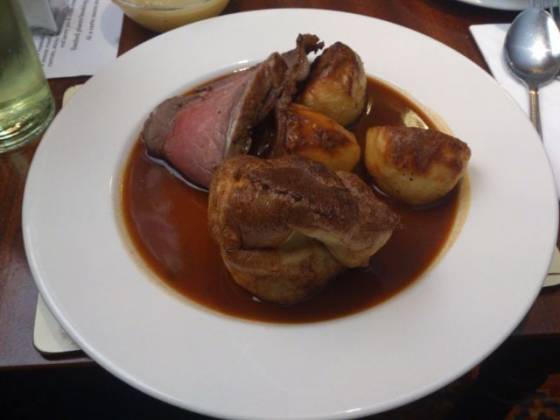 The Fox and Hounds, Westerham - Roast Beef