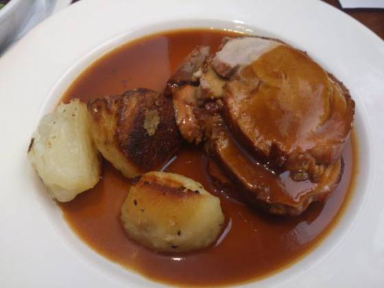 The Fox and Hounds, Westerham - Roast Pork The Fox and Hounds, Westerham - Roast Pork