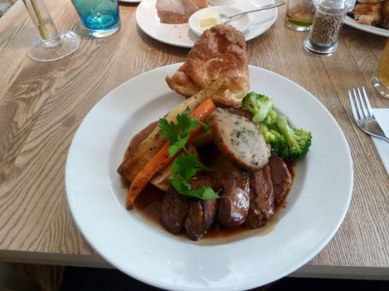 The Plough Inn, Eynsford - Roast Lamb The Plough Inn, Eynsford - Roast Lamb