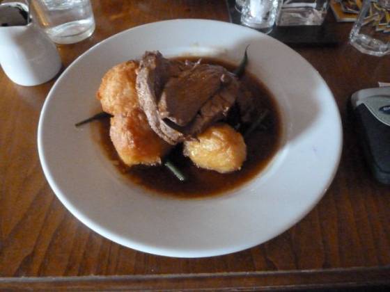 The Black Swan, Ockham - Roast Lamb The Black Swan, Ockham - Roast Lamb
