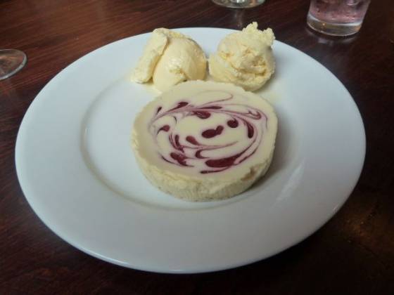 The Recreation Ground, Camberwell - White Chocolate & Raspberry Cheesecake The Recreation Ground, Camberwell - White Chocolate & Raspberry Cheesecake